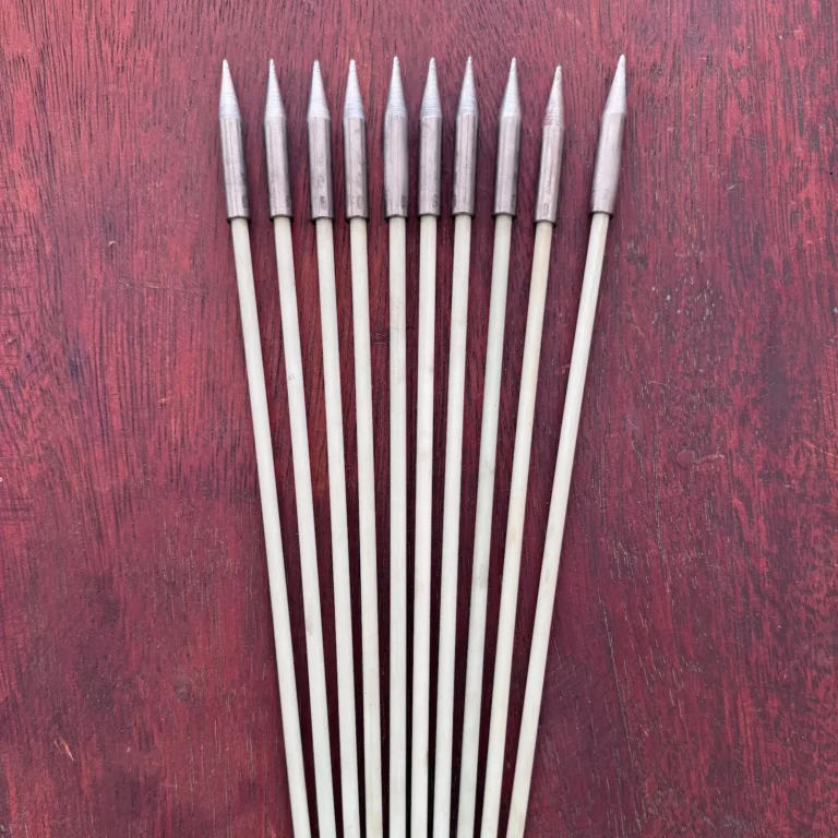 Flechas de fibra de vidro CO2Brasil 28 cm ATX-2 e ARX