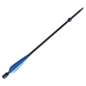 Flechas de Fibra de Carbono com ponta de Treinamento 44 cm