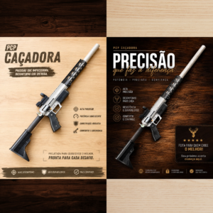 PCP Caçadora Compact 18 e 24 Polegadas